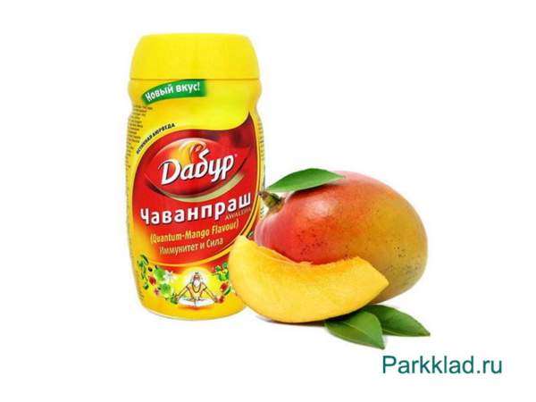 Чаванпраш со вкусом манго (Dabur CHYWANPRASH) 500 гр