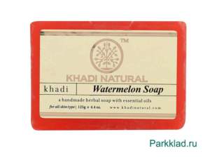 Khadi Watermelon SOAP Кхади мыло «Арбуз» Купить