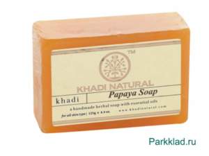 Khadi Papaya SOAP Кхади мыло «Папайя» 125 гр