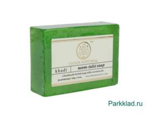 Khadi NEEM TULSI SOAP/Кхади мыло «Ним и Тулси» 125 гр