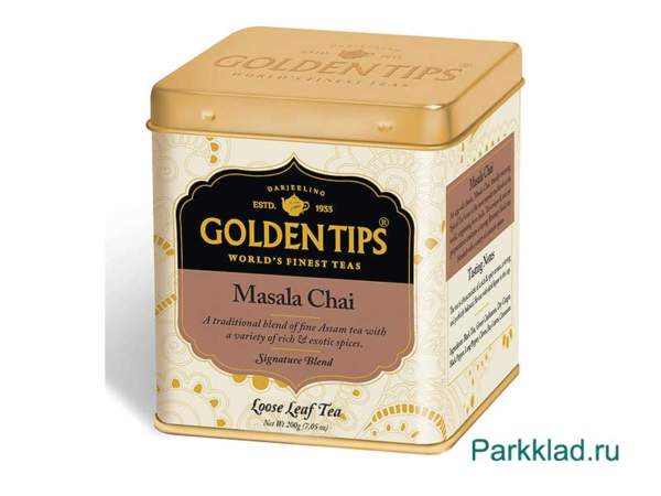 Masala Chai Tin Can/ Масала Чай в банке (125 гр.) «Golden Tips»